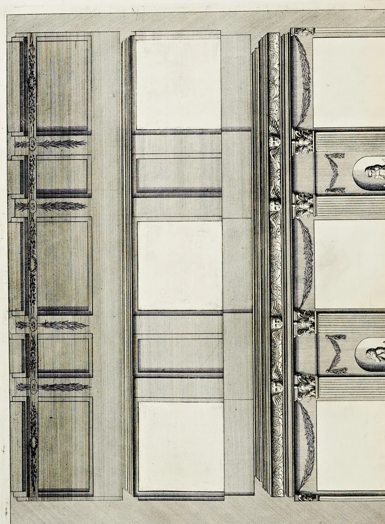 An illustration from Afbeelding van 't stadt huys van Amsterdam, 1664, leaf 49