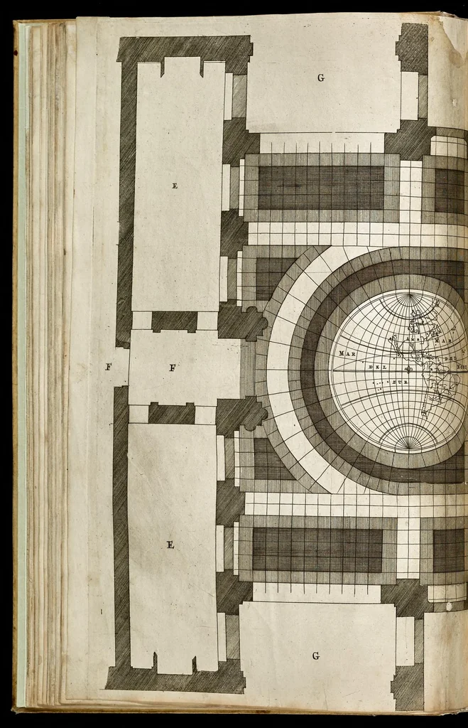 An illustration from Afbeelding van 't stadt huys van Amsterdam, 1664, leaf 61