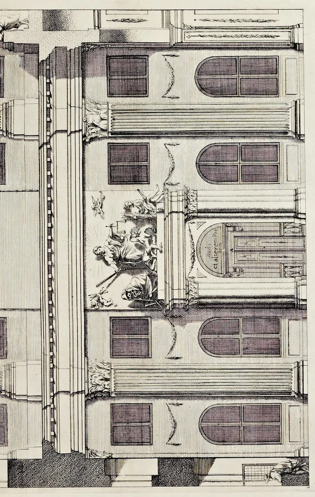 An illustration from Afbeelding van 't stadt huys van Amsterdam, 1664, leaf 70