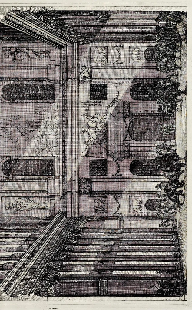 An illustration from Afbeelding van 't stadt huys van Amsterdam, 1664, leaf 74