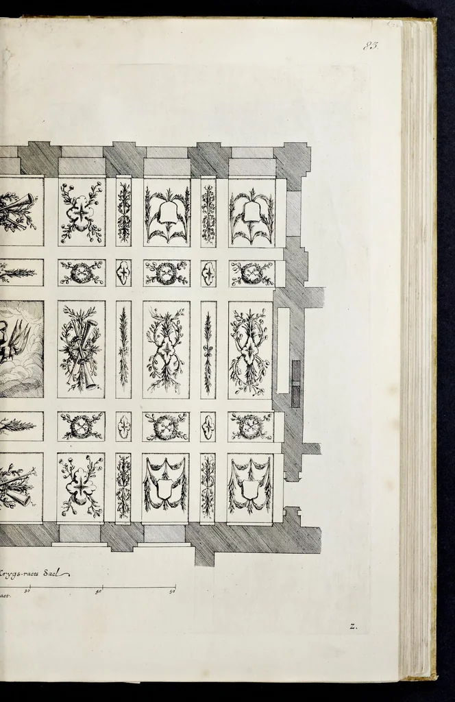 An illustration from Afbeelding van 't stadt huys van Amsterdam, 1664, leaf 98