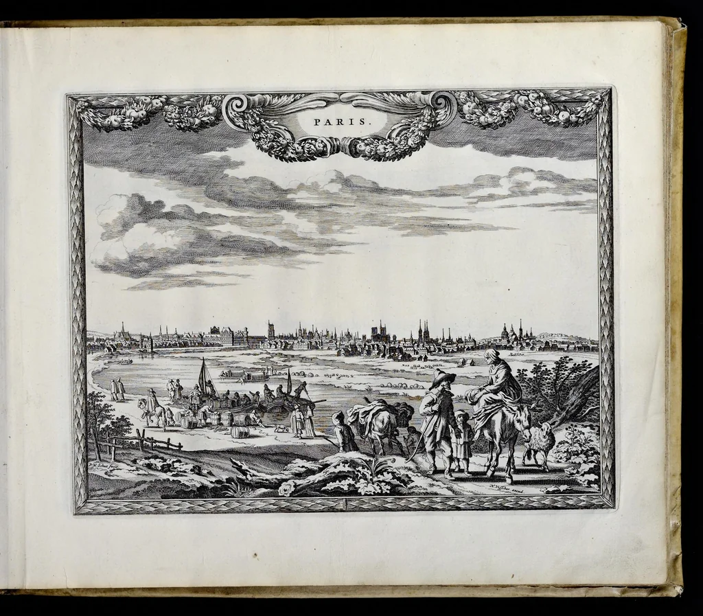 An illustration from Afbeeldinghe der voornaemste steden van Europa, 1660, leaf 14