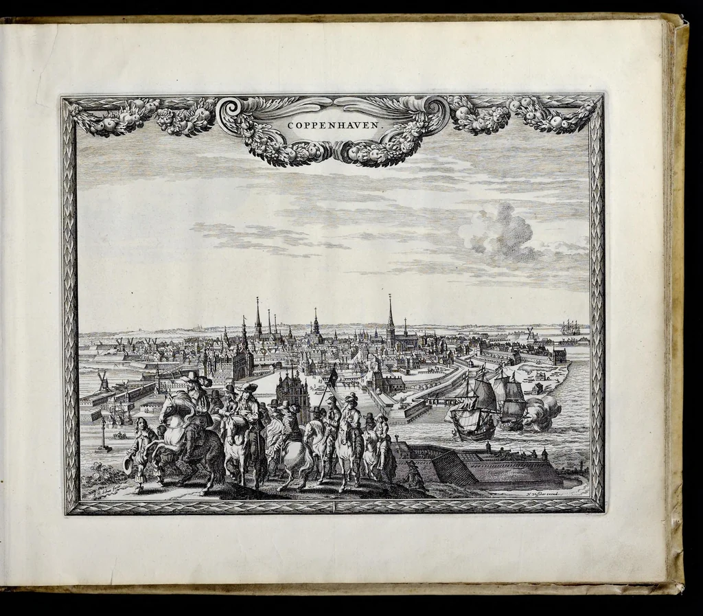 An illustration from Afbeeldinghe der voornaemste steden van Europa, 1660, leaf 18