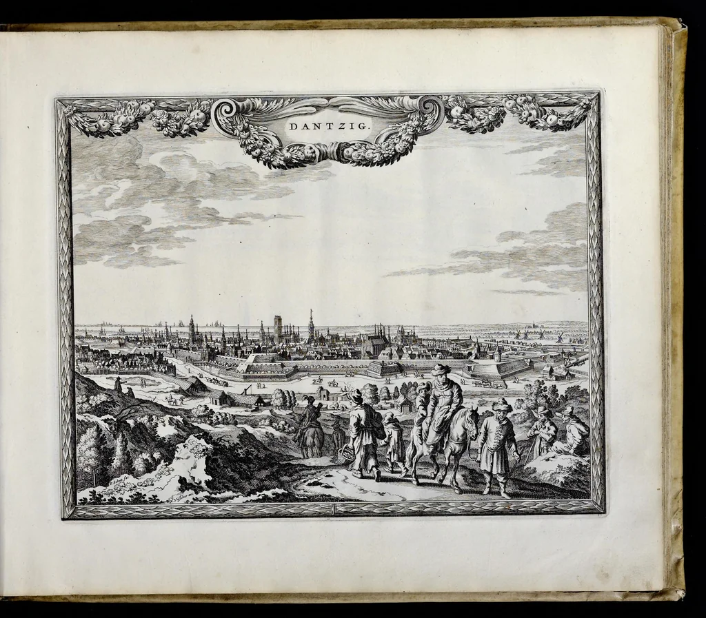 An illustration from Afbeeldinghe der voornaemste steden van Europa, 1660, leaf 30