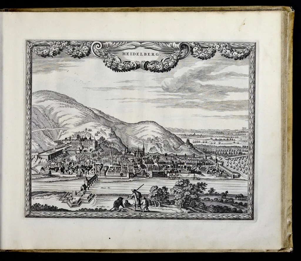 An illustration from Afbeeldinghe der voornaemste steden van Europa, 1660, leaf 40