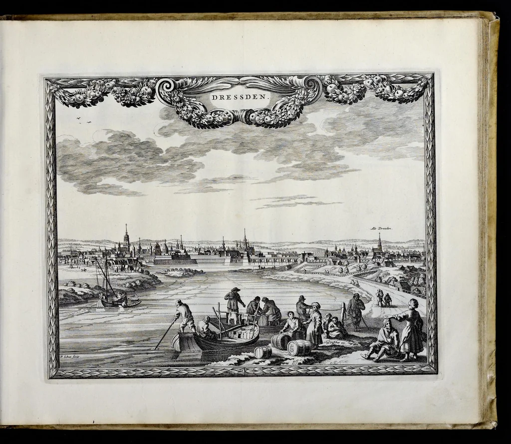 An illustration from Afbeeldinghe der voornaemste steden van Europa, 1660, leaf 42
