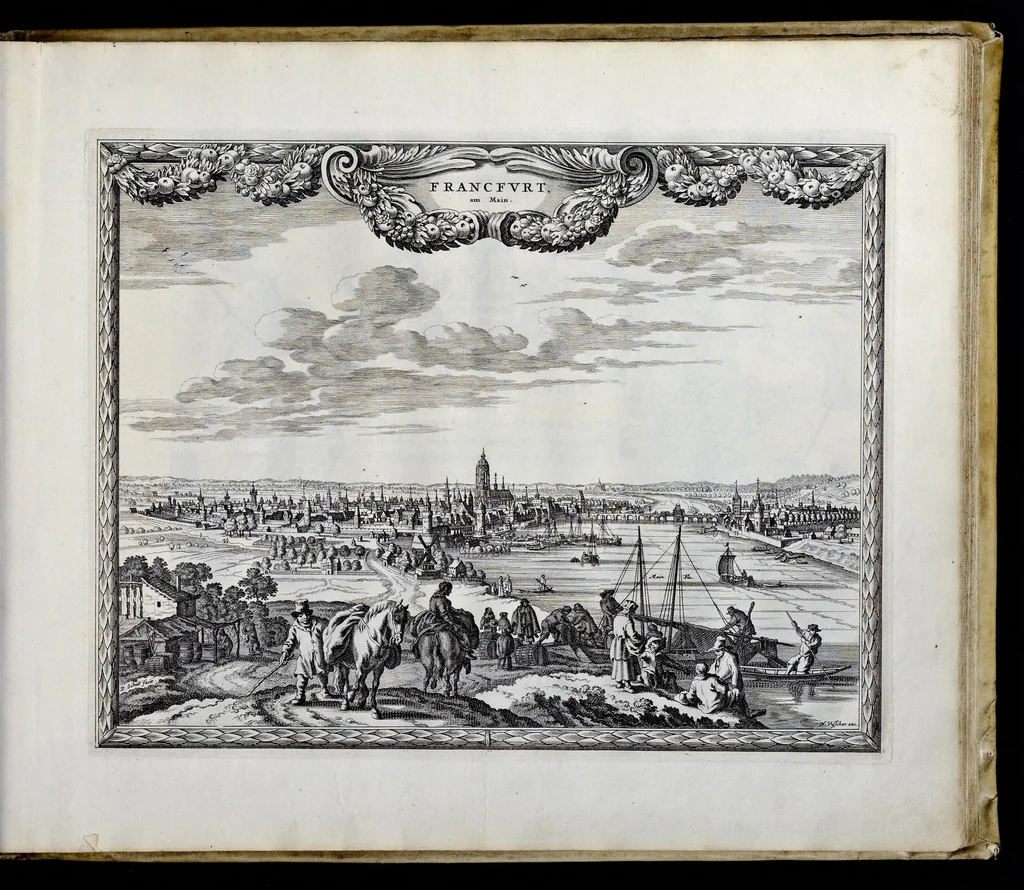An illustration from Afbeeldinghe der voornaemste steden van Europa, 1660, leaf 50