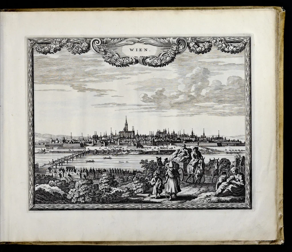 An illustration from Afbeeldinghe der voornaemste steden van Europa, 1660, leaf 8
