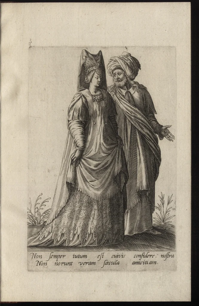 An illustration from Mascarades, 1597, leaf 14
