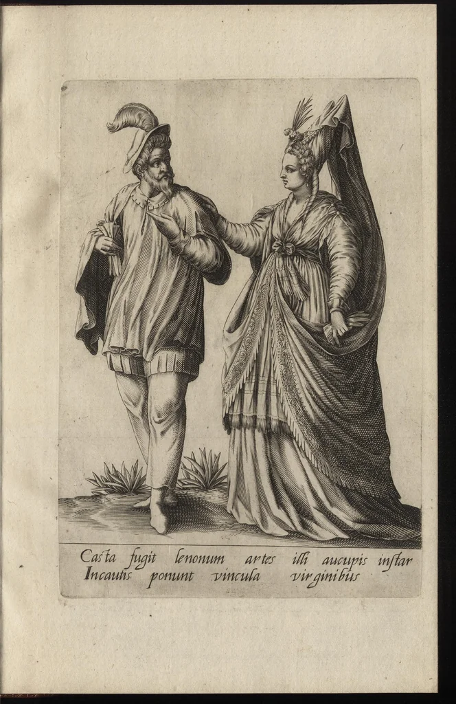 An illustration from Mascarades, 1597, leaf 20