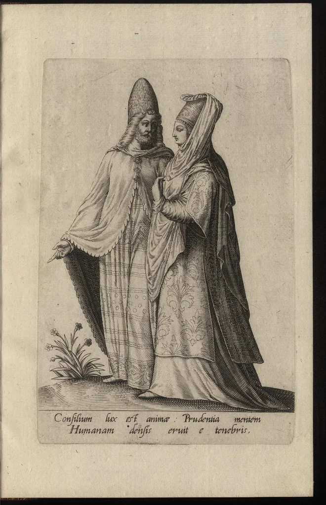An illustration from Mascarades, 1597, leaf 26