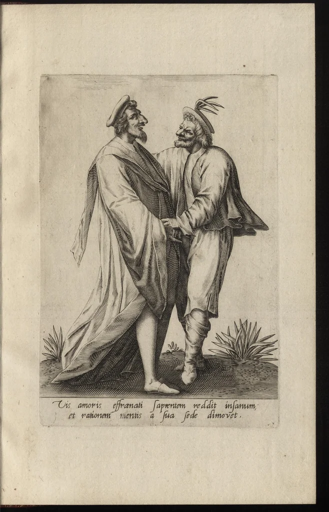 An illustration from Mascarades, 1597, leaf 34