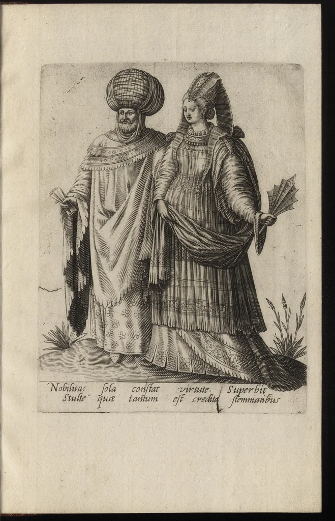 An illustration from Mascarades, 1597, leaf 40