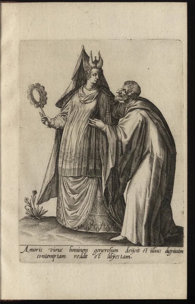 An illustration from Mascarades, 1597, leaf 50