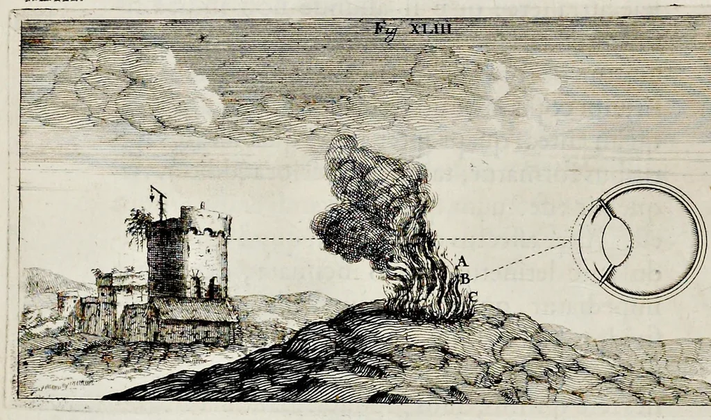 An illustration from De homine, 1662, leaf 139