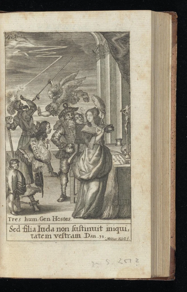 An illustration from Iacobi Balde è Societate Jesu Urania victrix, 1663, leaf 176