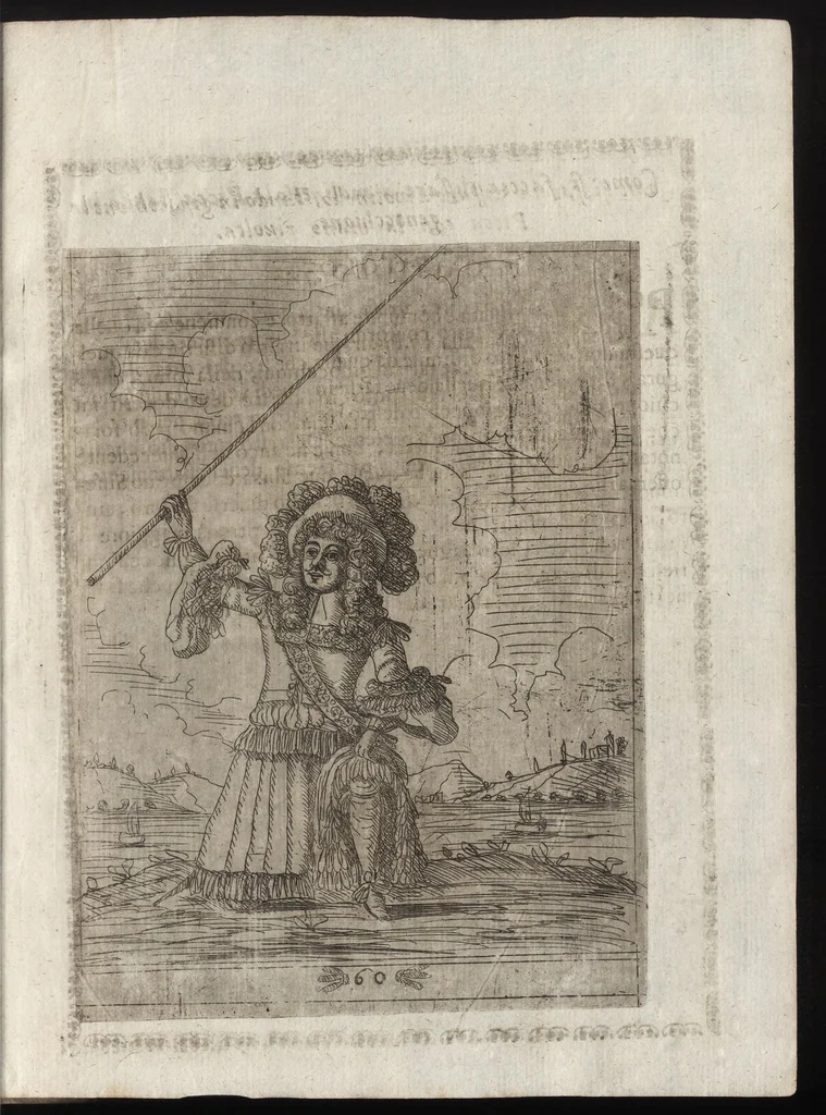 An illustration from Li trastulli guerrieri, 1668, leaf 170