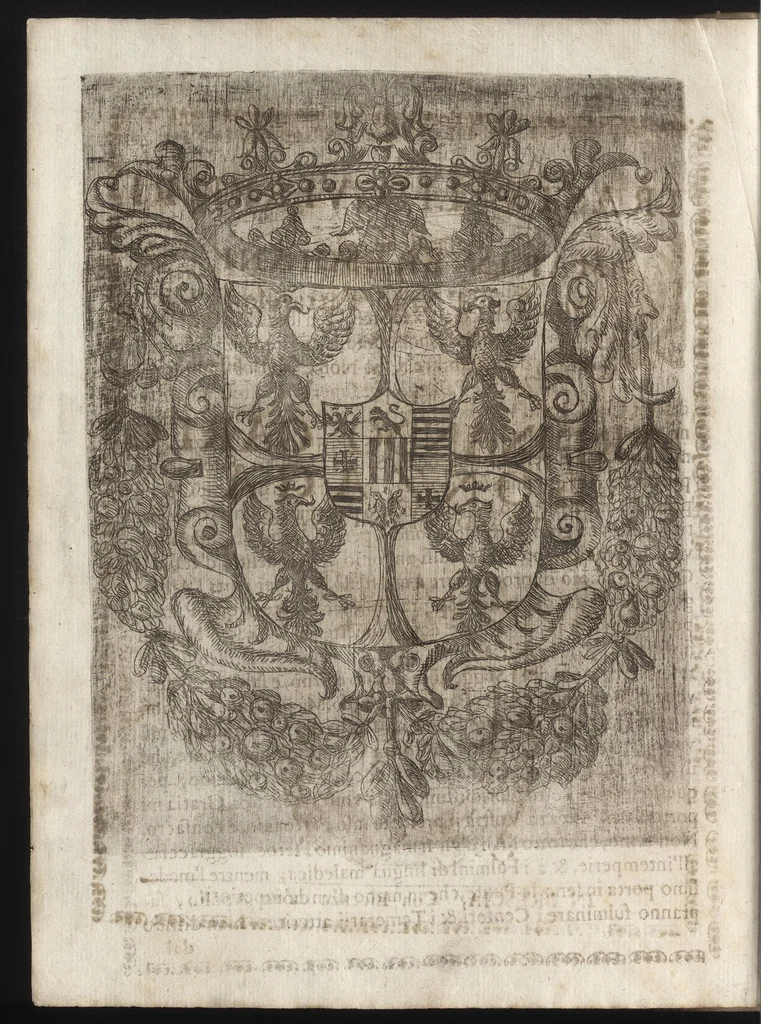 An illustration from Li trastulli guerrieri, 1668, leaf 7