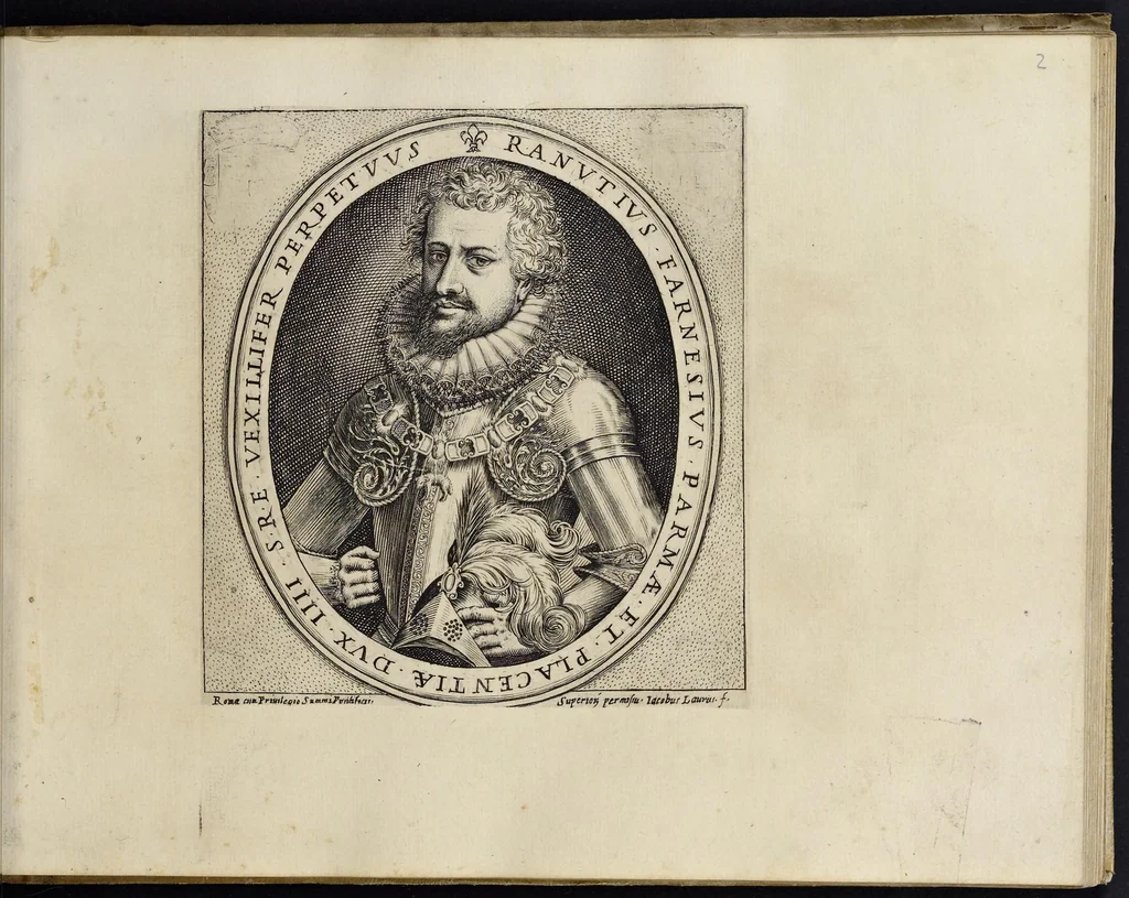 An illustration from Antiqvae vrbis splendor : hoc est præcipva eivsdem templa, amphitheatra, theatra, circi, navmachiæ, arcvs trivmphales, mavsolea aliaqve svmptvosiora ædificia, Pompæ item trivmphalis et colossæarvm imaginvm descriptio, 1612, leaf 184