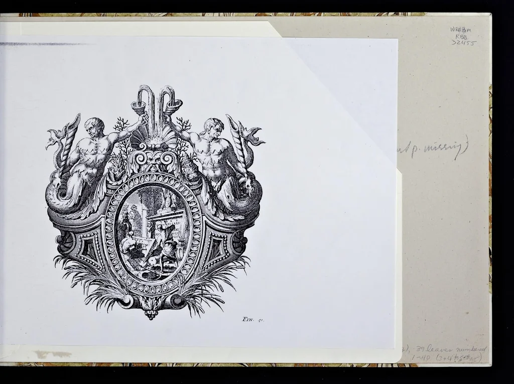An illustration from Les Indes Orientales et Occidentales, et autres lieux : représenté en très-belles figures, qui montrent au naturel les peuples, moeurs, religions, fêtes, sacrifices, mosquées, idoles, richesses, ceremonies,festins, tribunaux, supplices et esclavages ..., 1685, leaf 98