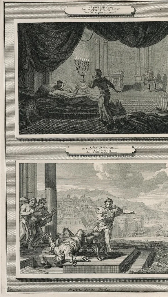 An illustration from Histoire du Vieux et du Nouveau Testament : enrichie de plus de quatre cens figures en taille-douce, &c, 1700, leaf 315