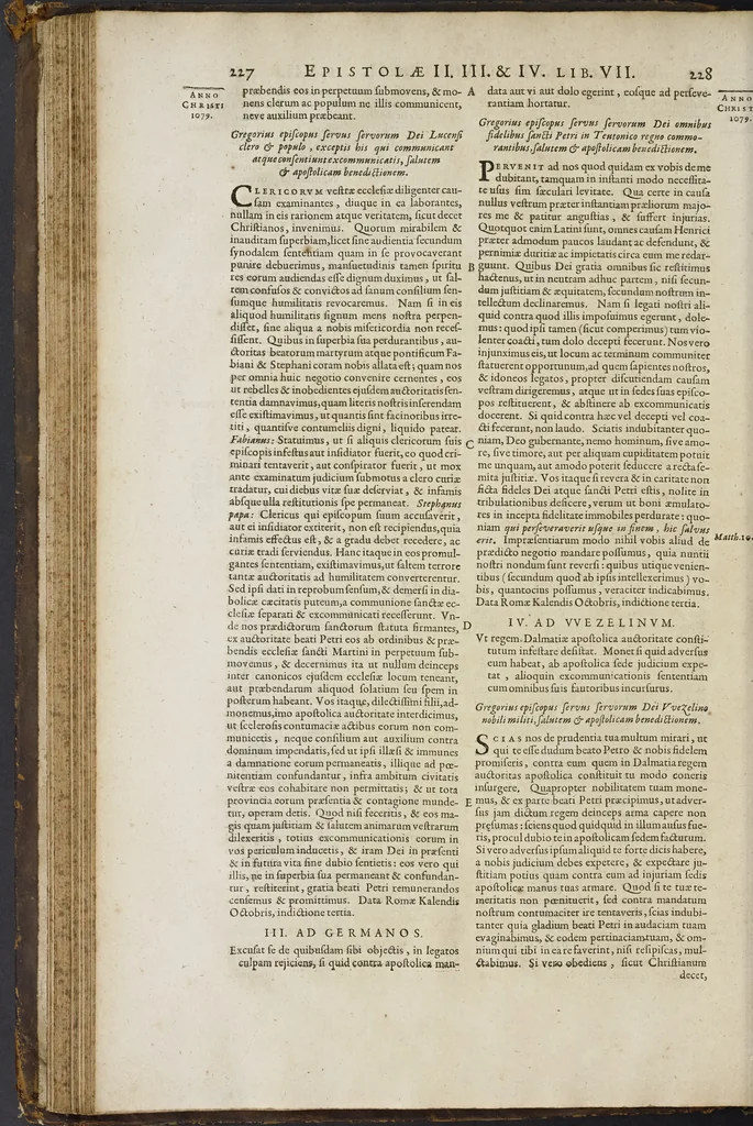 An illustration from Sacrosancta concilia ad regiam editionem exacta quae nunc quarta parte prodit auctior, 1671, leaf 129