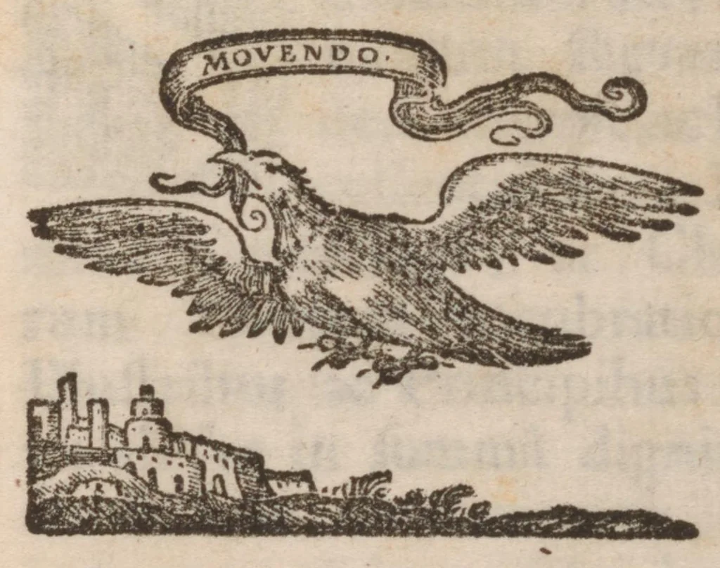 An illustration from Joh. Kirchmanni Lubeccensis De annulis liber singularis, 1672, leaf 8