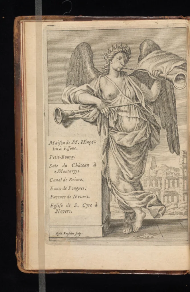 An illustration from Journal d'vn voyage de France et d'Italie, fait par un gentil-homme francois, l'année 1661 .., 1670, leaf 41