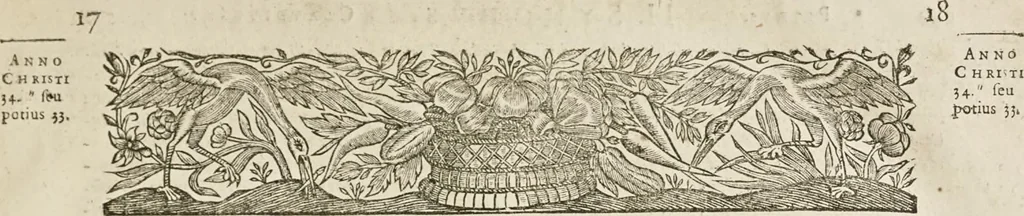 An illustration from Sacrosancta concilia ad regiam editionem exacta quae nunc quarta parte prodit auctior, 1671, leaf 20
