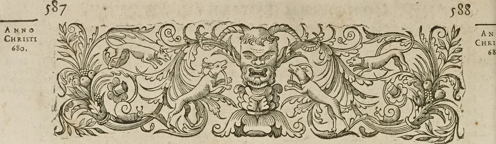 An illustration from Sacrosancta concilia ad regiam editionem exacta quae nunc quarta parte prodit auctior, 1671, leaf 305