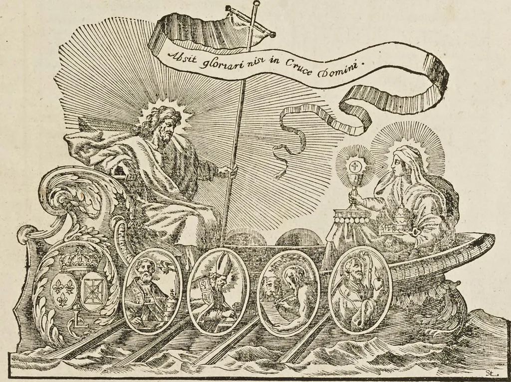 An illustration from Sacrosancta concilia ad regiam editionem exacta quae nunc quarta parte prodit auctior, 1671, leaf 4