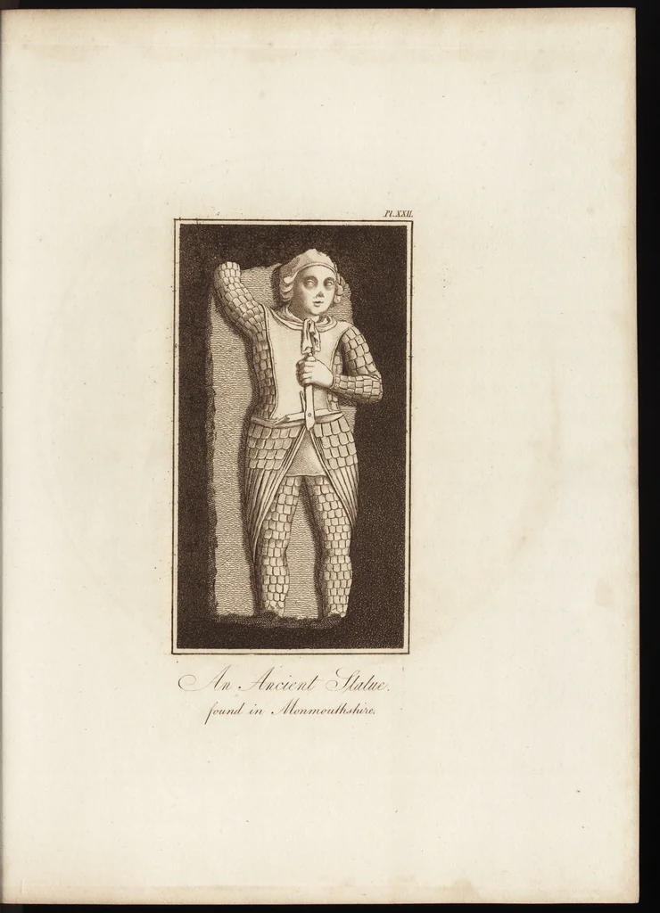 An illustration from A complete view of the dress and habits of the people of England : from the establishment of the Saxons in Britain to the present time , illustrated by engravings taken from the most authentic remains of antiquity : to which is prefixed an introduction, containing a general description of the ancient habits in use among mankind, from the earliest period of time to the conclusion of the seventh century, 1796, leaf 290