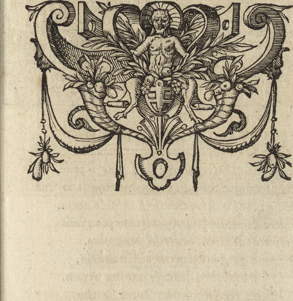 An illustration from Emblemata cvm aliqvot nvmmis antiqvi operis, 1564, leaf 128