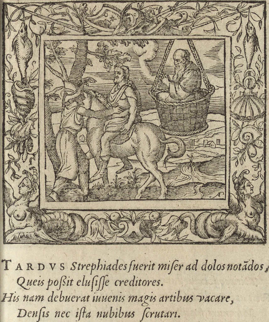 An illustration from Emblemata cvm aliqvot nvmmis antiqvi operis, 1564, leaf 152