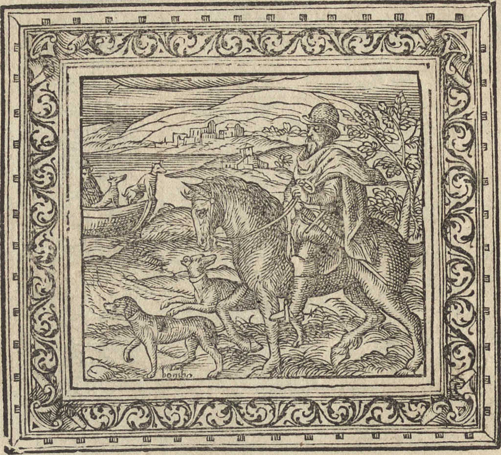 An illustration from Emblemata cvm aliqvot nvmmis antiqvi operis, 1564, leaf 171
