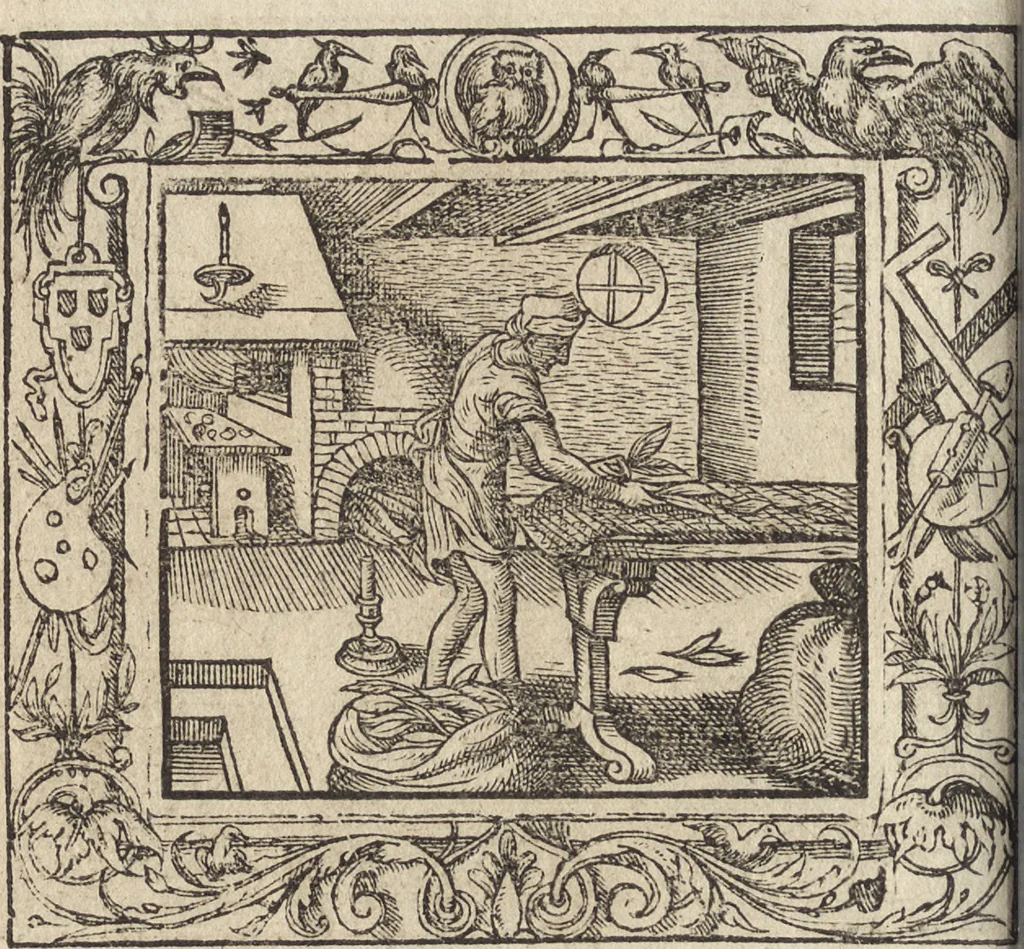 An illustration from Emblemata cvm aliqvot nvmmis antiqvi operis, 1564, leaf 193