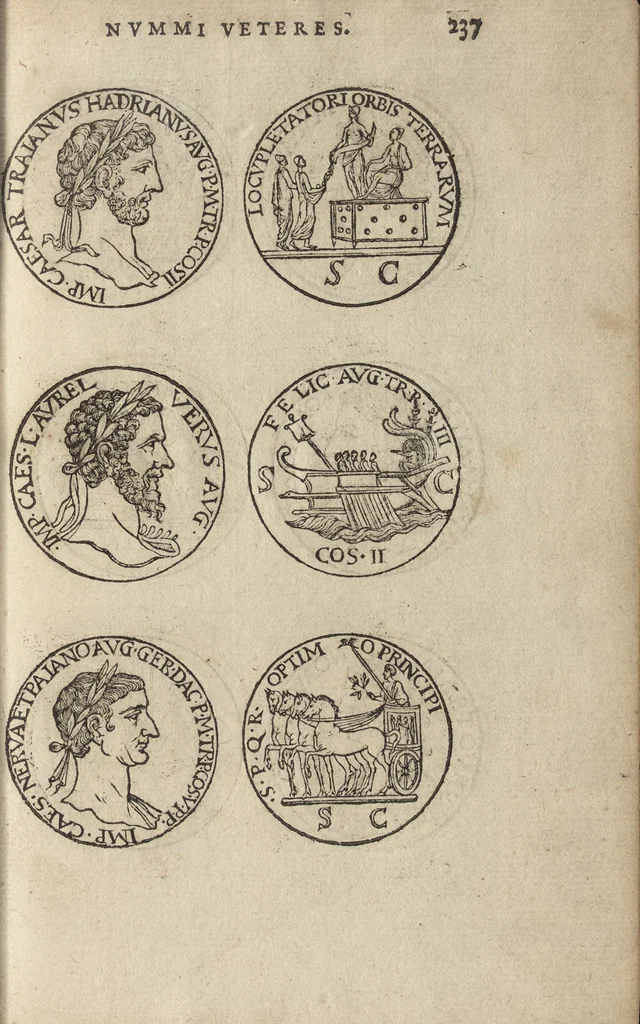 An illustration from Emblemata cvm aliqvot nvmmis antiqvi operis, 1564, leaf 244
