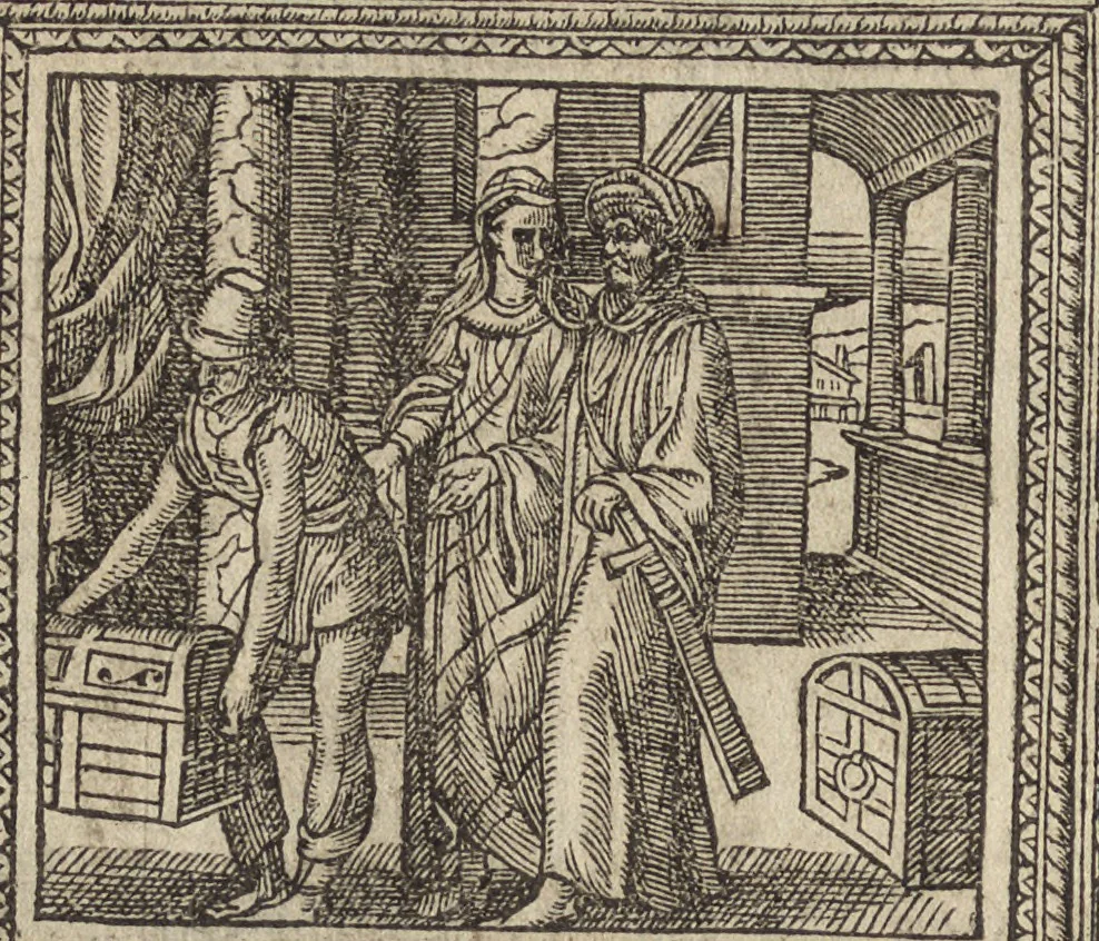 An illustration from Emblemata cvm aliqvot nvmmis antiqvi operis, 1564, leaf 33