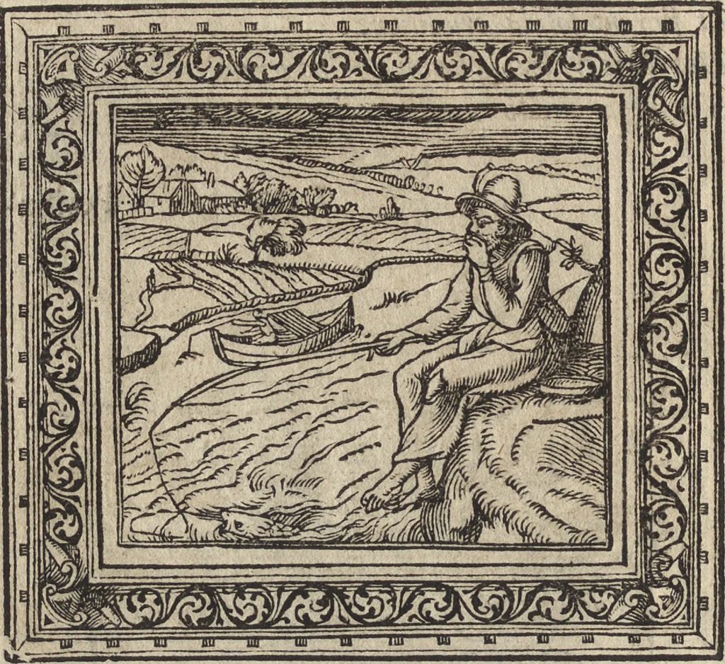 An illustration from Emblemata cvm aliqvot nvmmis antiqvi operis, 1564, leaf 75