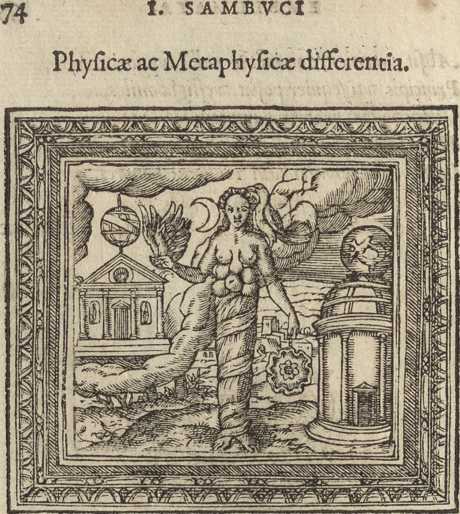 An illustration from Emblemata cvm aliqvot nvmmis antiqvi operis, 1564, leaf 81