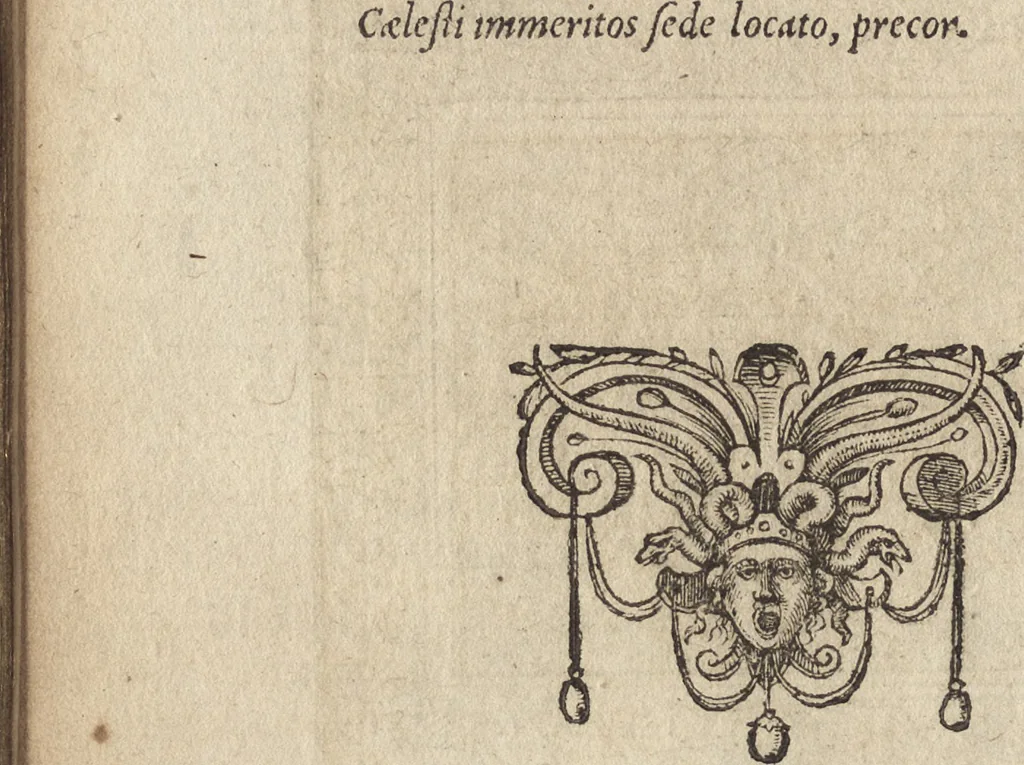 An illustration from Emblemata cvm aliqvot nvmmis antiqvi operis, 1564, leaf 95