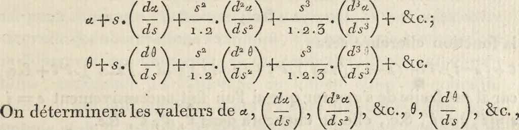 An illustration from Traité de mécanique céleste, 1798, leaf 236