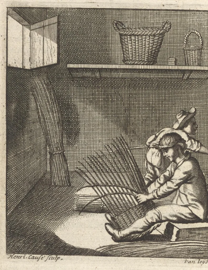 An illustration from Heyligh hof vanden keyser Theodosius : verciert met sinnebeelden, rymdichten, en sedeleeringen, 1696, leaf 105