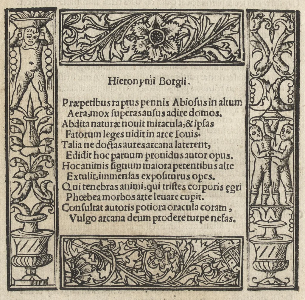 An illustration from Ioannes Abiosvs regni Neapolis ex Balneolo ... uaticinans euētus anni MDXXIII per eclypsim primo Martii, ac etiam per uiginti planetarum coniunctiones in Februario anno domini MDXXIIII .., 1523, leaf 59