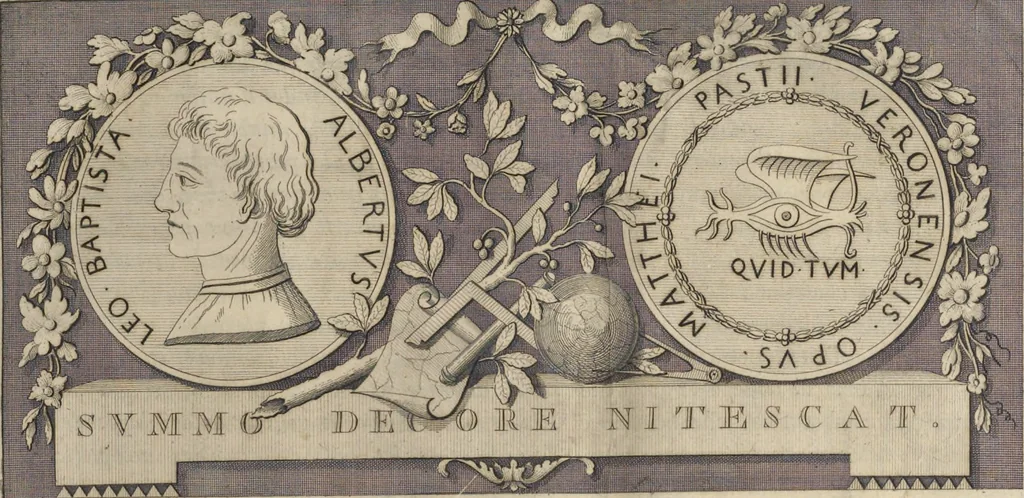 An illustration from Le Temple de malateste de Rimini : architecture de Leon Baptiste Alberti de Florence, 1794, leaf 22