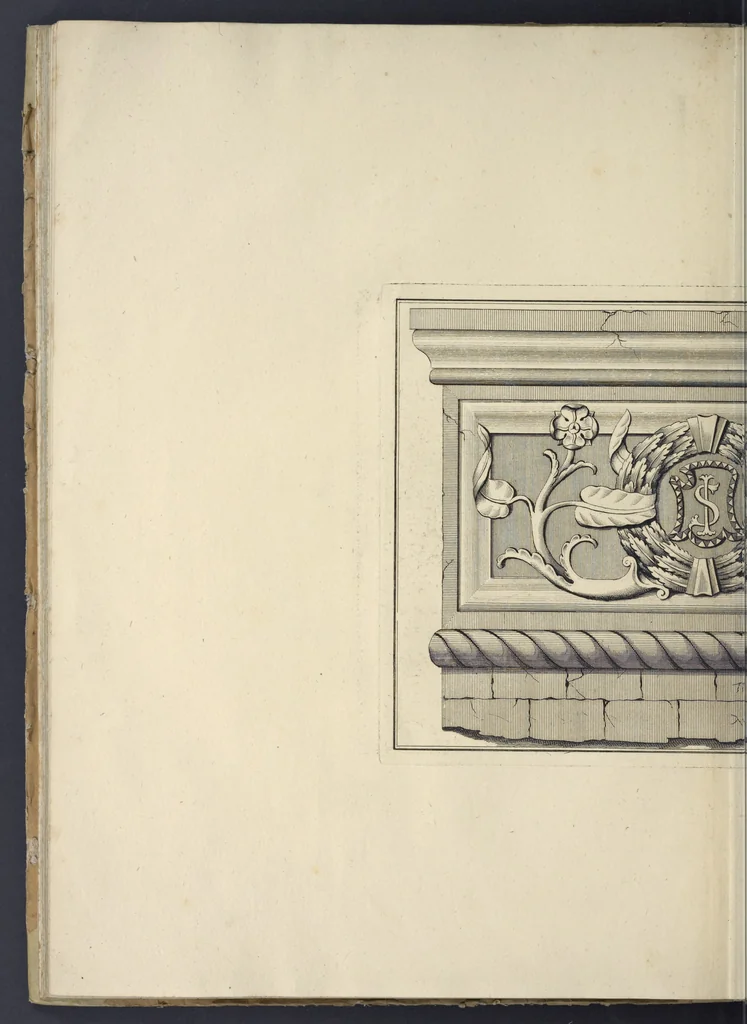 An illustration from Le Temple de malateste de Rimini : architecture de Leon Baptiste Alberti de Florence, 1794, leaf 69
