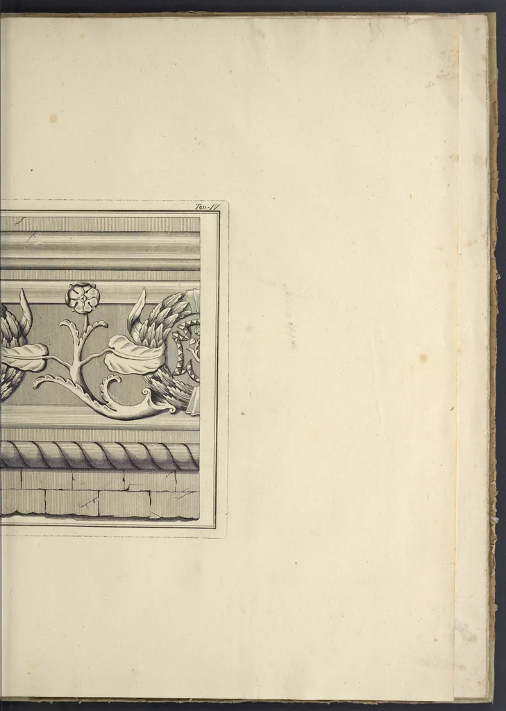 An illustration from Le Temple de malateste de Rimini : architecture de Leon Baptiste Alberti de Florence, 1794, leaf 70