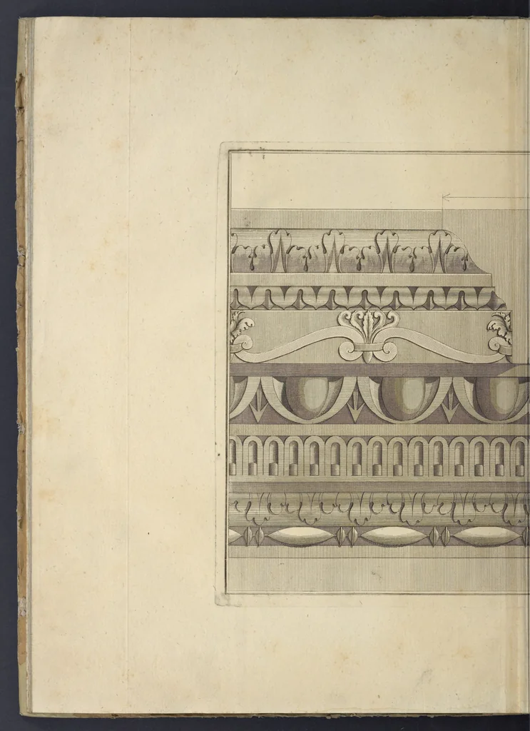 An illustration from Le Temple de malateste de Rimini : architecture de Leon Baptiste Alberti de Florence, 1794, leaf 79