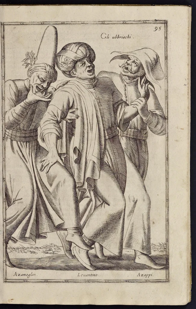 An illustration from Le nauigationi et uiaggi, fatti nella Turchia, di Nicolo de'Nicolai del Delfinato, signor d'Arfeuilla, cameriere, & geografo ordinario del Re di Francia, con diuerse singolarità uiste, & osseruate in quelle parti dall'autore, 1580, leaf 126