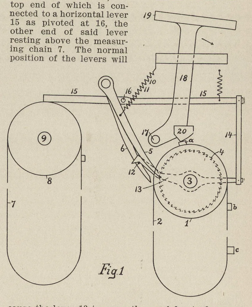 An illustration from Recent improvements in textile machinery, 1898, leaf 214